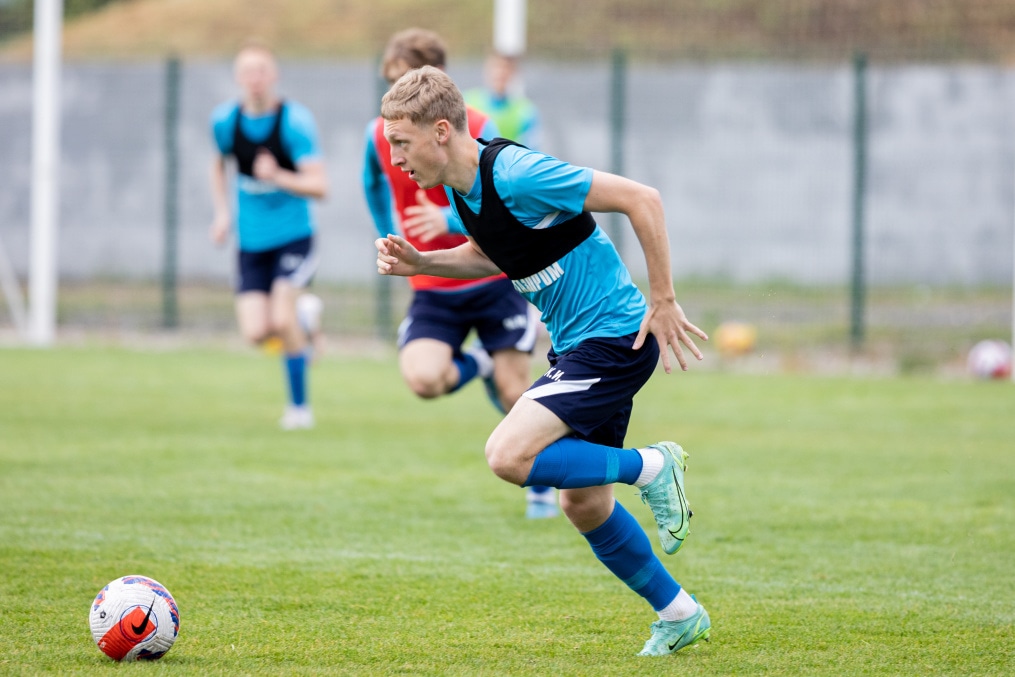 «Газпром» — тренировочные сборы «Зенита»-м в Ставропольском крае: 26 июня, вечерняя тренировка