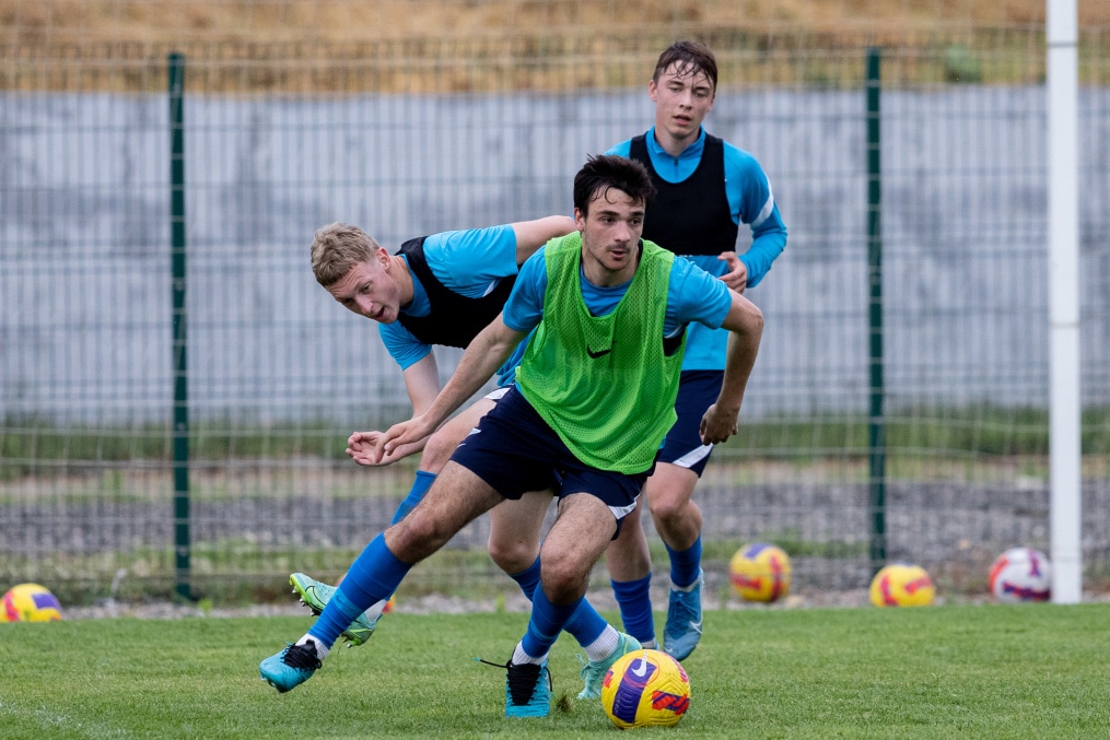 «Газпром» — тренировочные сборы «Зенита»-м в Ставропольском крае: 26 июня, вечерняя тренировка