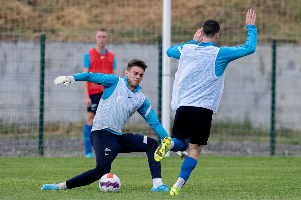 «Газпром» — тренировочные сборы «Зенита»-м в Ставропольском крае: 26 июня, вечерняя тренировка