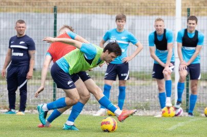 «Газпром» — тренировочные сборы «Зенита»-м в Ставропольском крае: 27 июня, утренняя тренировка