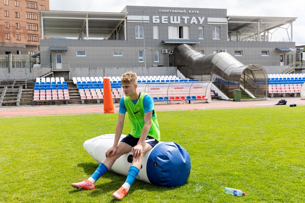 «Газпром» — тренировочные сборы «Зенита»-м в Ставропольском крае: 27 июня, утренняя тренировка