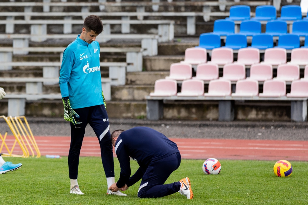 «Газпром» — тренировочные сборы «Зенита»-м в Ставропольском крае: 26 июня, вечерняя тренировка