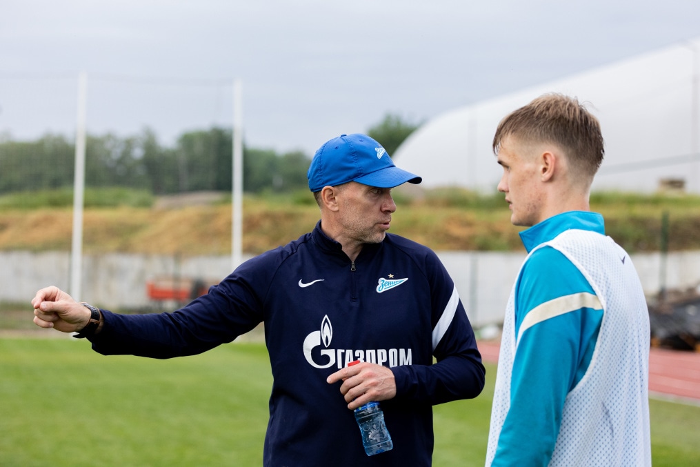 «Газпром» — тренировочные сборы «Зенита»-м в Ставропольском крае: 26 июня, вечерняя тренировка