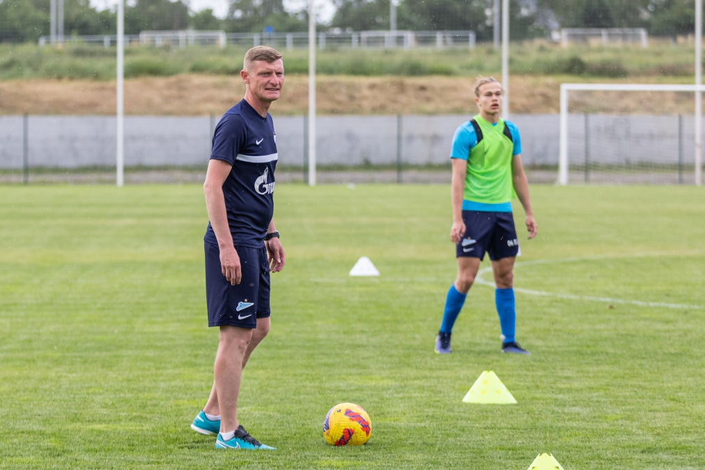 «Газпром» — тренировочные сборы «Зенита»-м в Ставропольском крае: 27 июня, вечерняя тренировка