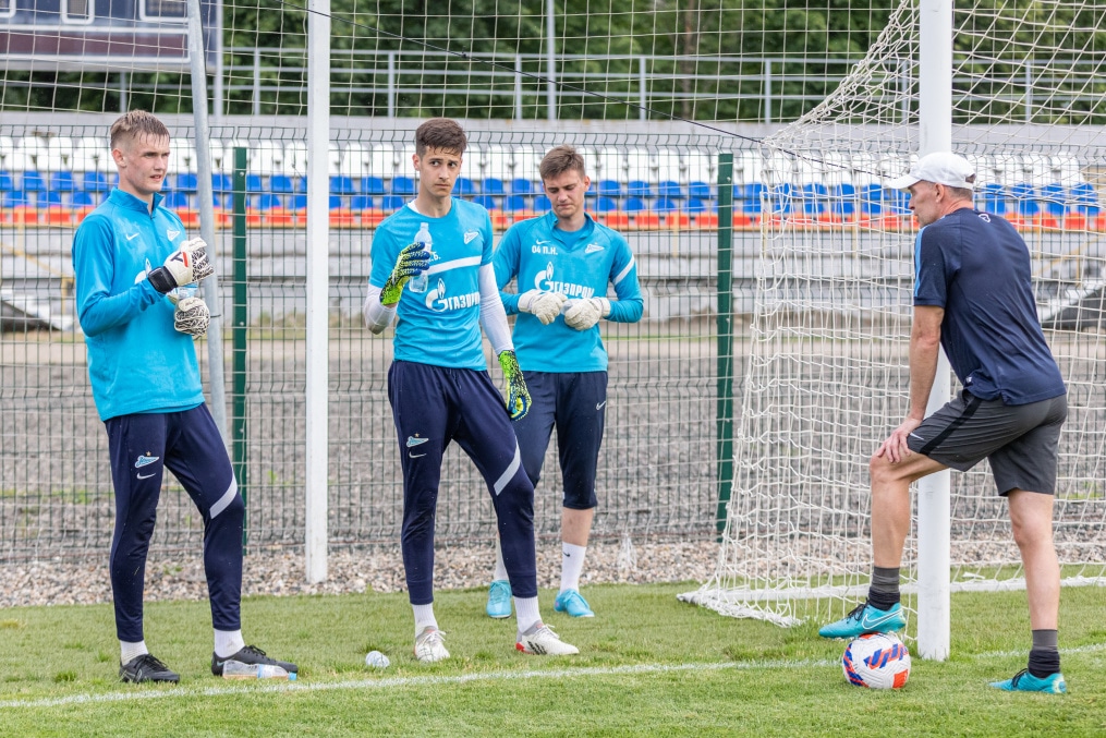 «Газпром» — тренировочные сборы «Зенита»-м в Ставропольском крае: 27 июня, вечерняя тренировка