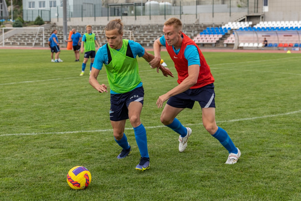 «Газпром» — тренировочные сборы «Зенита»-м в Ставропольском крае: 27 июня, вечерняя тренировка