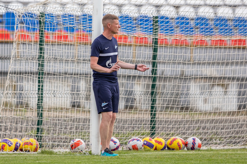 «Газпром» — тренировочные сборы «Зенита»-м в Ставропольском крае: 27 июня, вечерняя тренировка