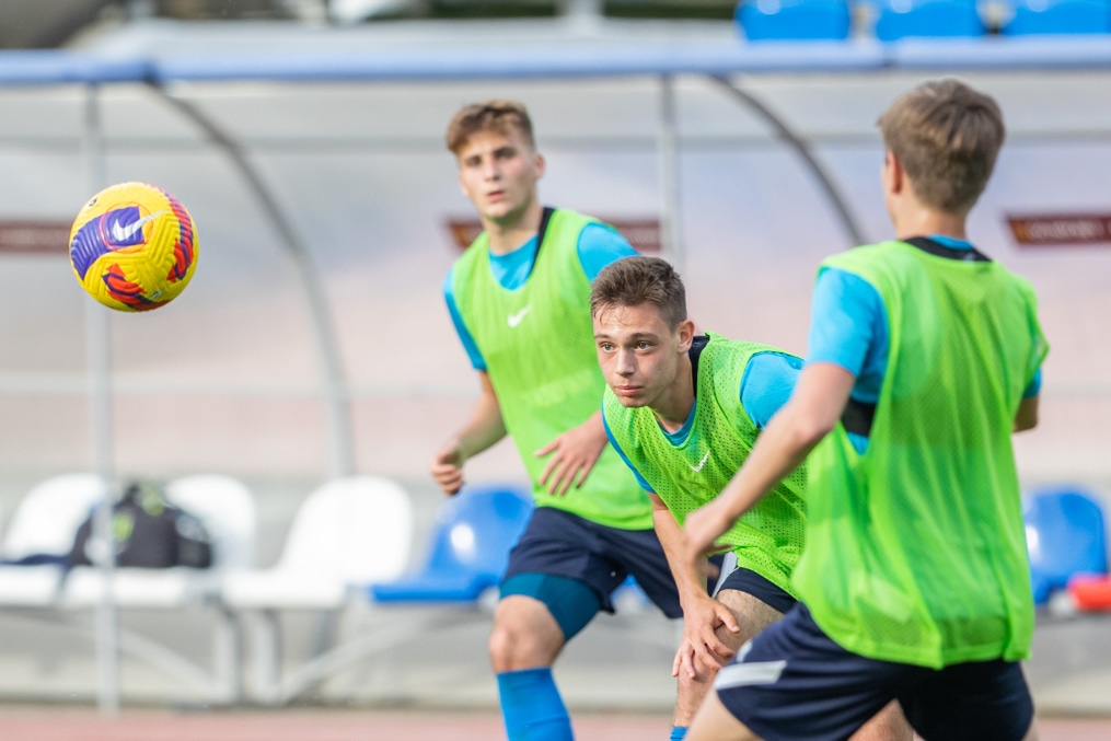 «Газпром» — тренировочные сборы «Зенита»-м в Ставропольском крае: 27 июня, вечерняя тренировка