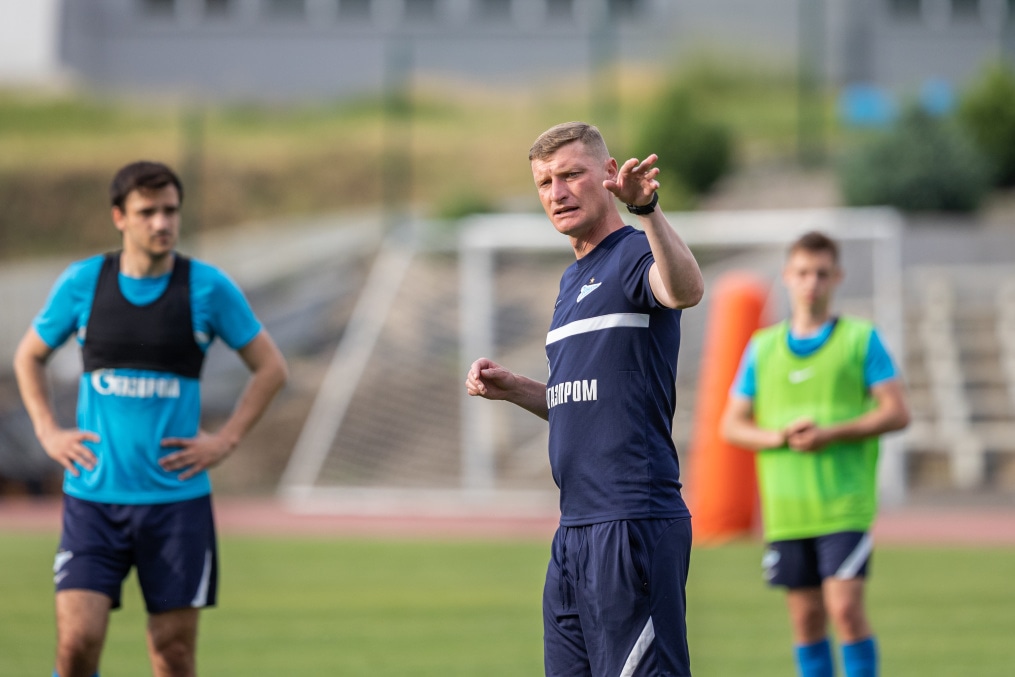 «Газпром» — тренировочные сборы «Зенита»-м в Ставропольском крае: 27 июня, вечерняя тренировка