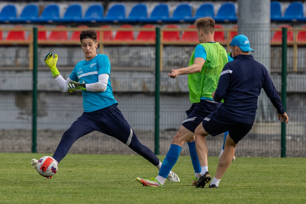 «Газпром» — тренировочные сборы «Зенита»-м в Ставропольском крае: 27 июня, вечерняя тренировка