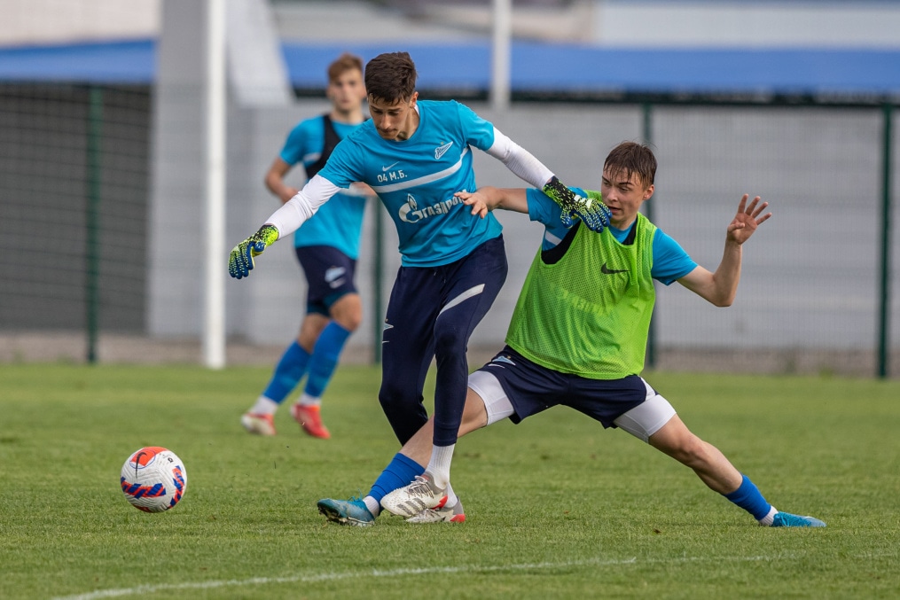 «Газпром» — тренировочные сборы «Зенита»-м в Ставропольском крае: 27 июня, вечерняя тренировка