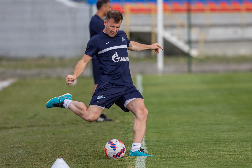 «Газпром» — тренировочные сборы «Зенита»-м в Ставропольском крае: 27 июня, вечерняя тренировка