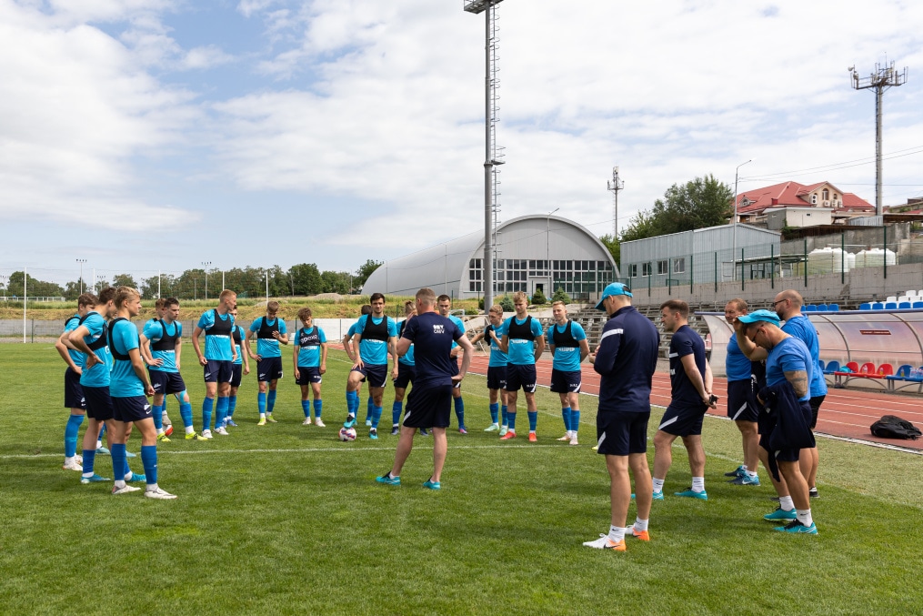 «Газпром» — тренировочные сборы «Зенита»-м в Ставропольском крае: 28 июня, утренняя тренировка