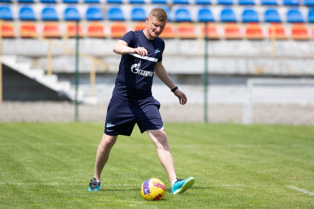 «Газпром» — тренировочные сборы «Зенита»-м в Ставропольском крае: 28 июня, утренняя тренировка