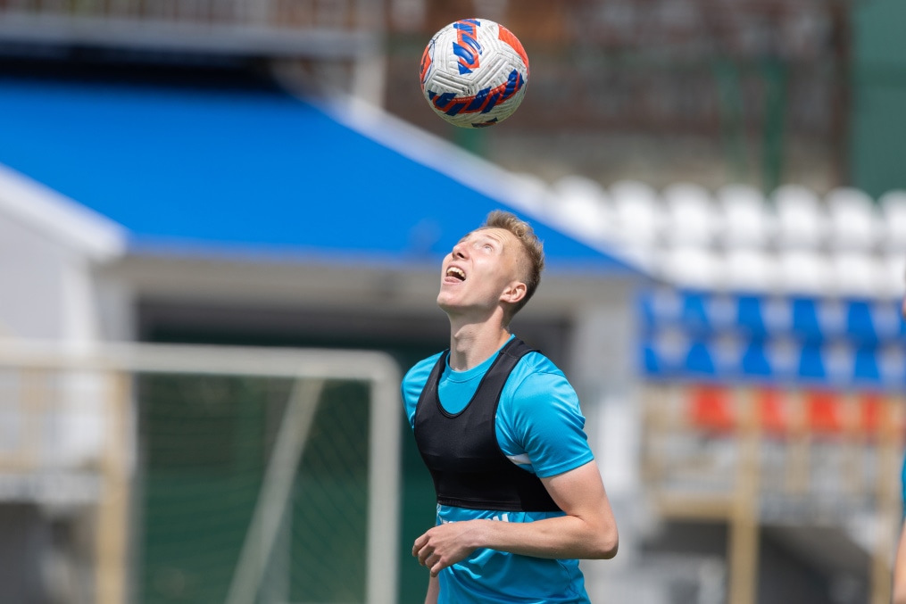 «Газпром» — тренировочные сборы «Зенита»-м в Ставропольском крае: 28 июня, утренняя тренировка