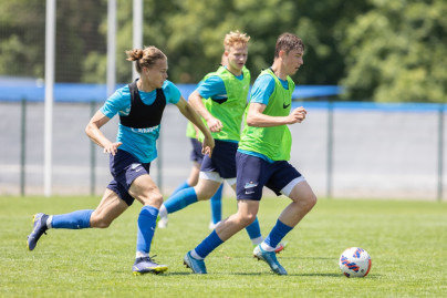 «Газпром» — тренировочные сборы «Зенита»-м в Ставропольском крае: 28 июня, утренняя тренировка