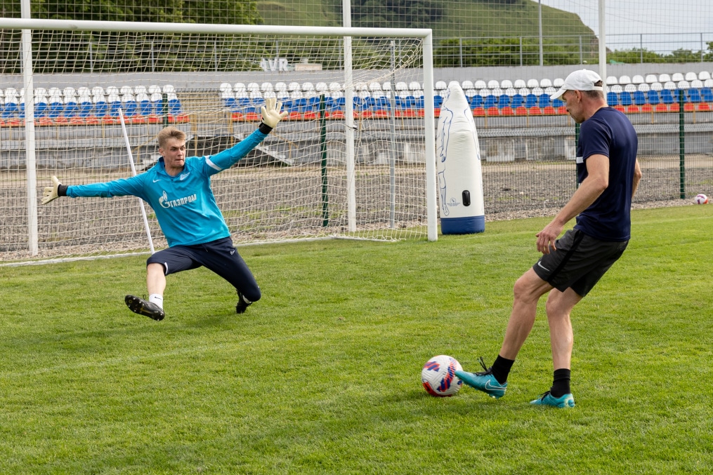 «Газпром» — тренировочные сборы «Зенита»-м в Ставропольском крае: 28 июня, вечерняя тренировка