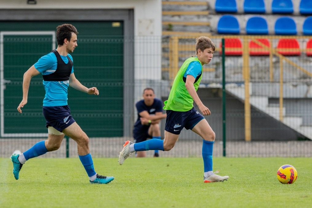 «Газпром» — тренировочные сборы «Зенита»-м в Ставропольском крае: 28 июня, вечерняя тренировка