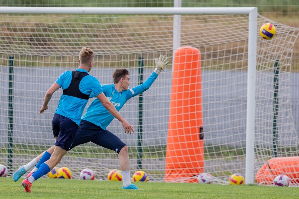 «Газпром» — тренировочные сборы «Зенита»-м в Ставропольском крае: 28 июня, вечерняя тренировка