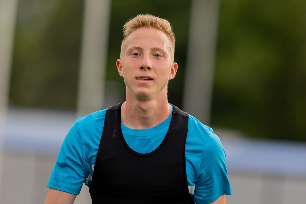 «Газпром» — тренировочные сборы «Зенита»-м в Ставропольском крае: 28 июня, вечерняя тренировка