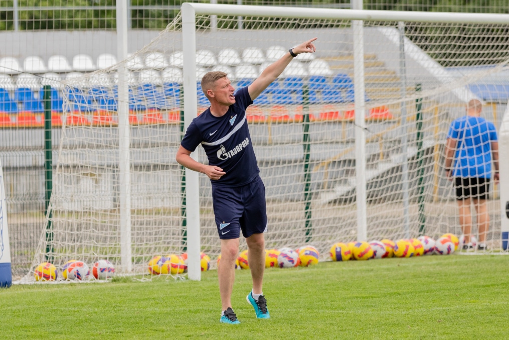 «Газпром» — тренировочные сборы «Зенита»-м в Ставропольском крае: 28 июня, вечерняя тренировка