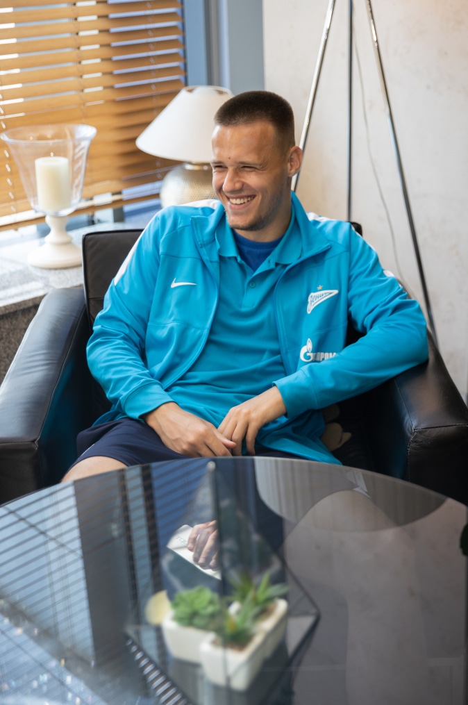 «Зенит» в «Пулково» перед вылетом на матч c ЦСКА