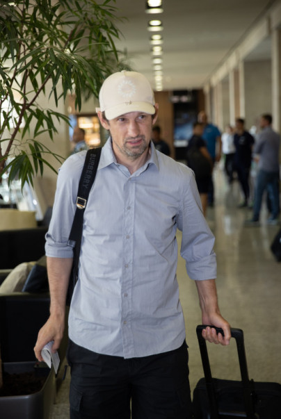 «Зенит» в «Пулково» перед вылетом на матч c ЦСКА