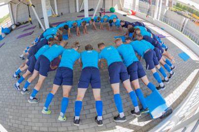 «Газпром» — тренировочные сборы «Зенита»-м в Ставропольском крае: 6 июля, утренняя тренировка
