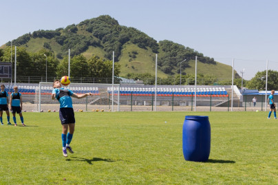 «Газпром» — тренировочные сборы «Зенита»-м в Ставропольском крае: 6 июля, утренняя тренировка