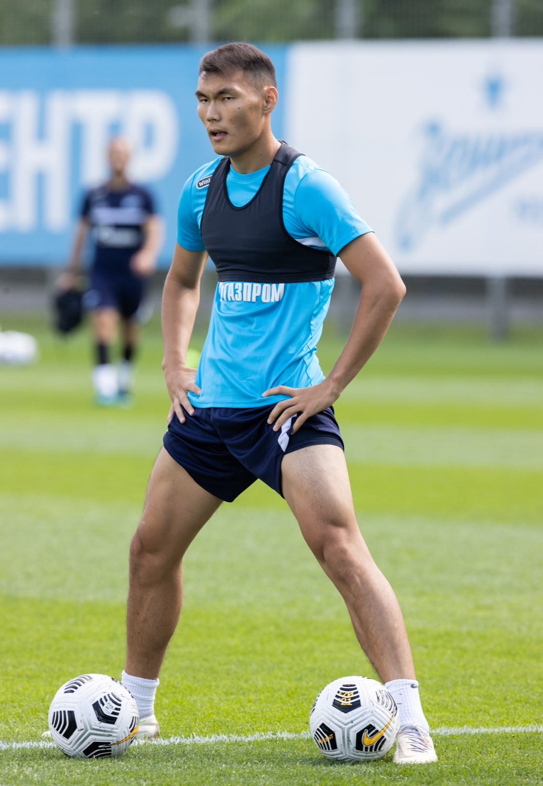 Tренировка «Зенита» перед матчем с «Химками»