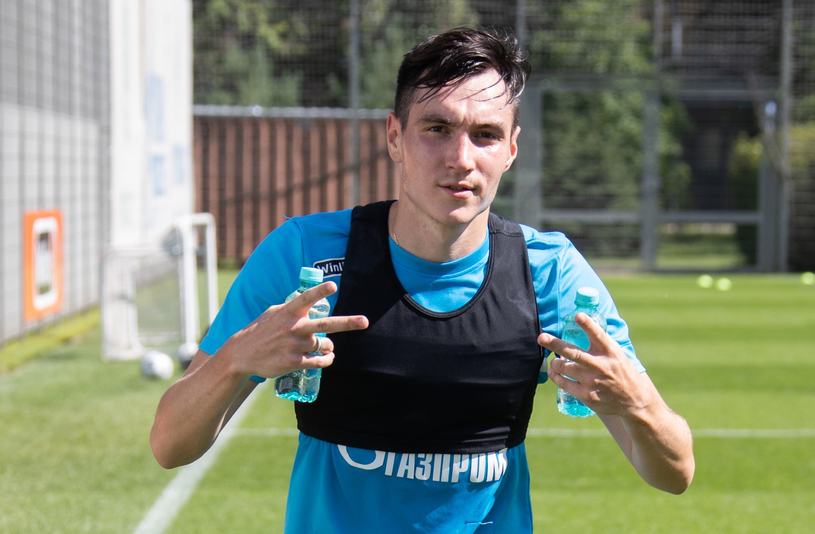 Tренировка «Зенита» перед матчем с «Химками»