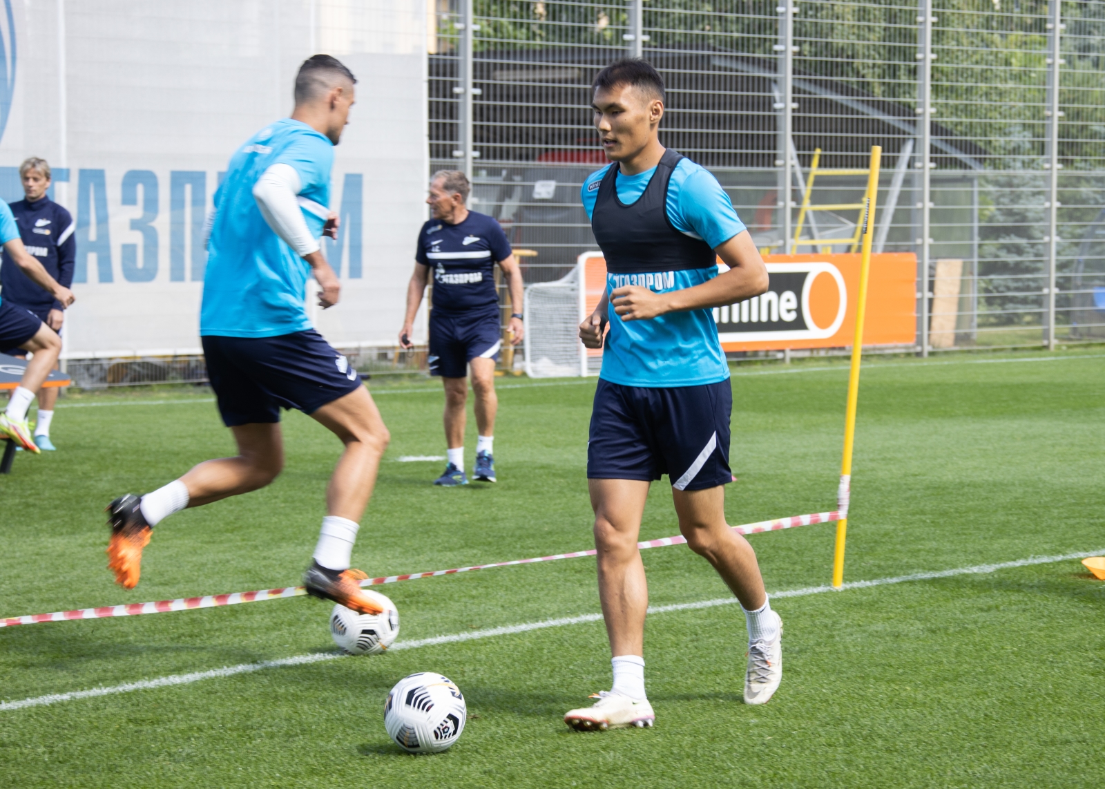 Tренировка «Зенита» перед матчем с «Химками»
