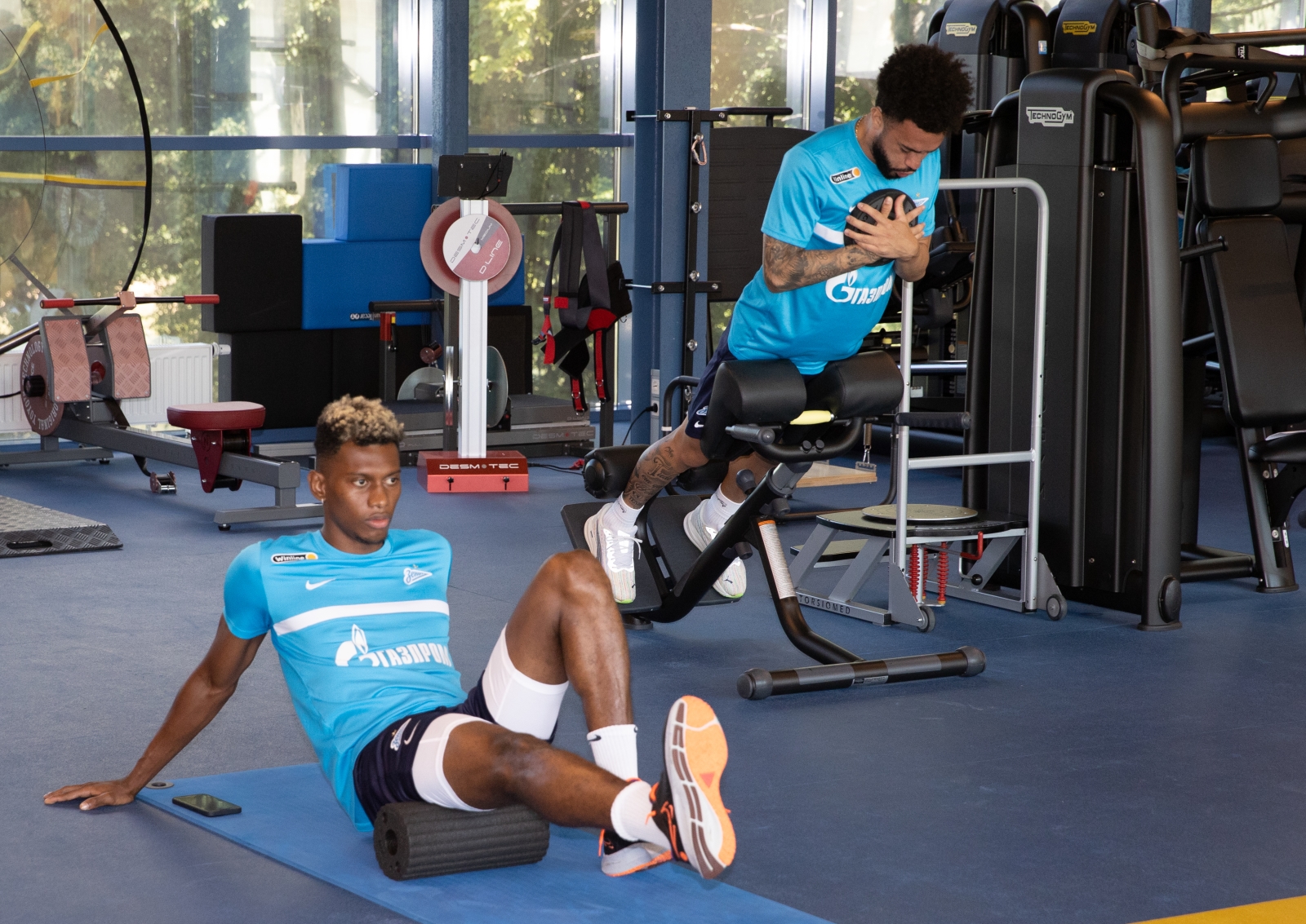 Tренировка «Зенита» перед матчем с «Химками»