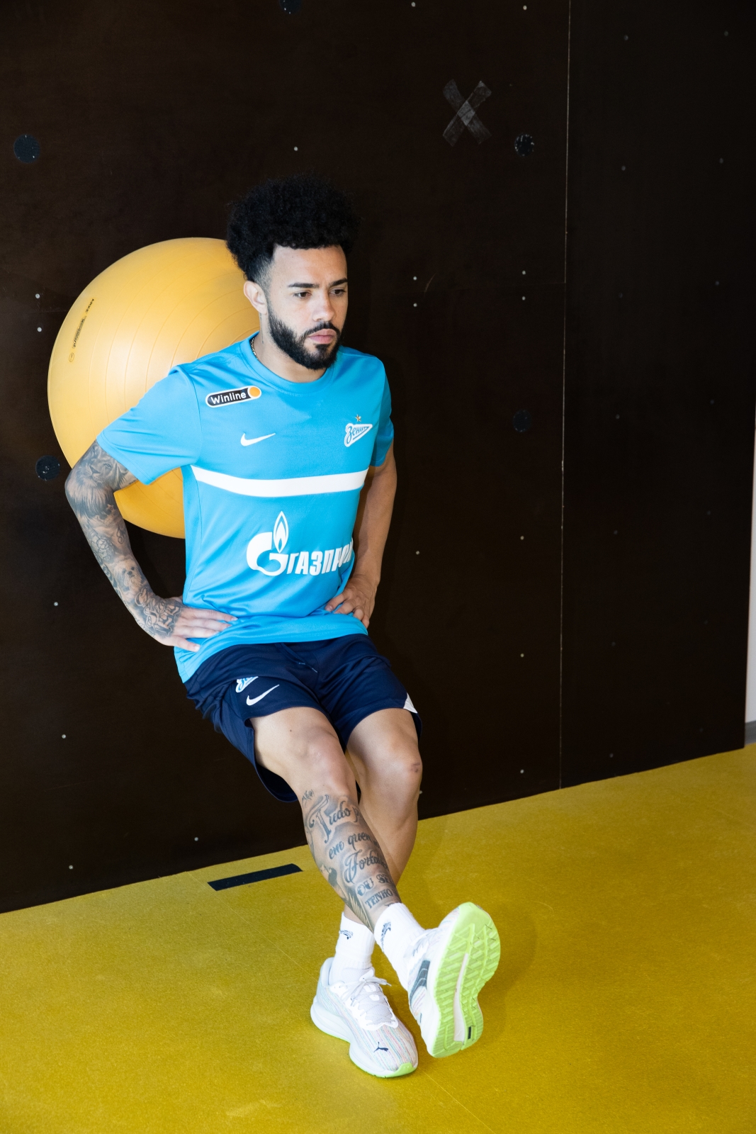 Tренировка «Зенита» перед матчем с «Химками»