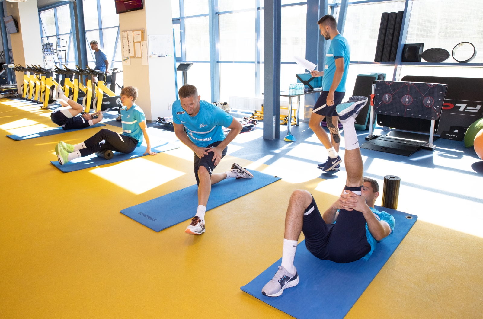 Tренировка «Зенита» перед матчем с «Химками»