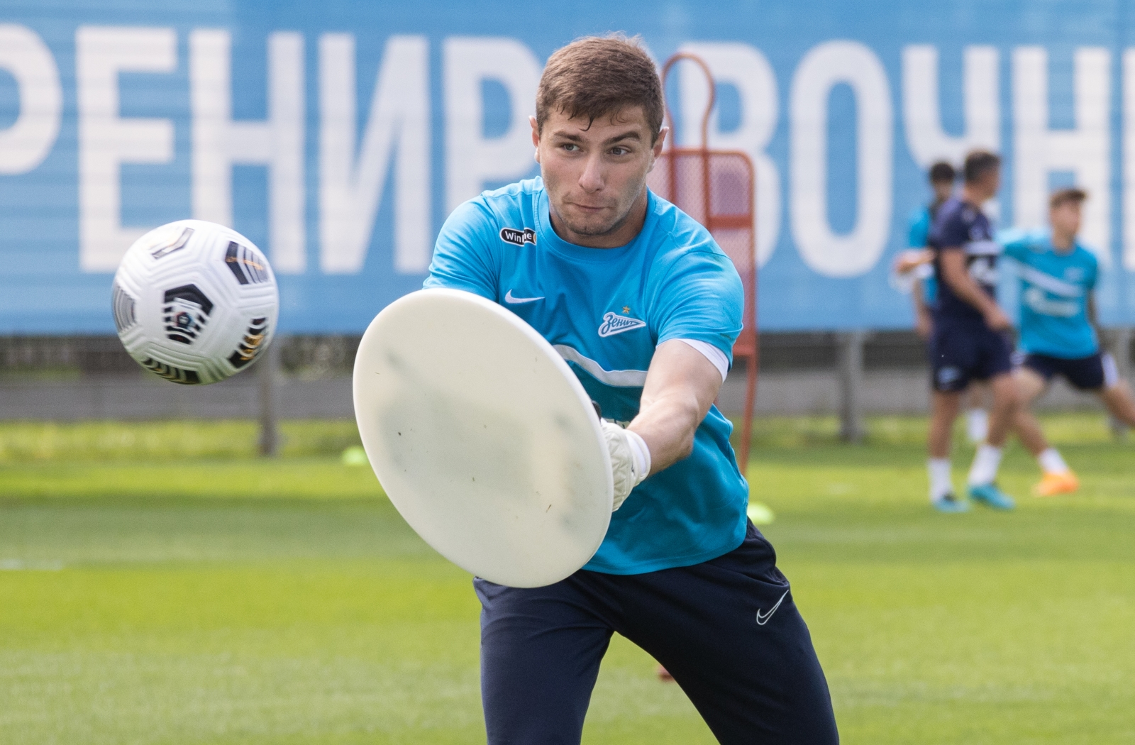 Tренировка «Зенита» перед матчем с «Химками»