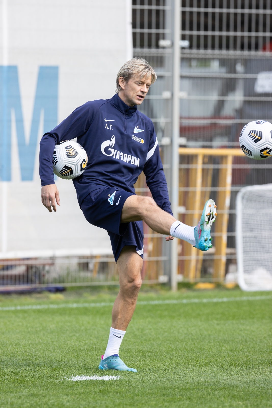 Tренировка «Зенита» перед матчем с «Химками»