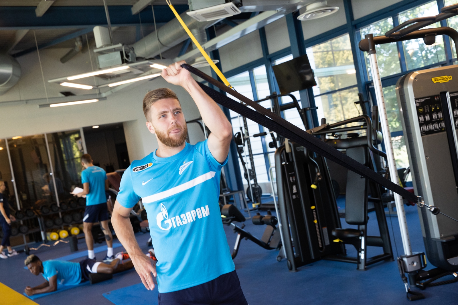 Tренировка «Зенита» перед матчем с «Химками»