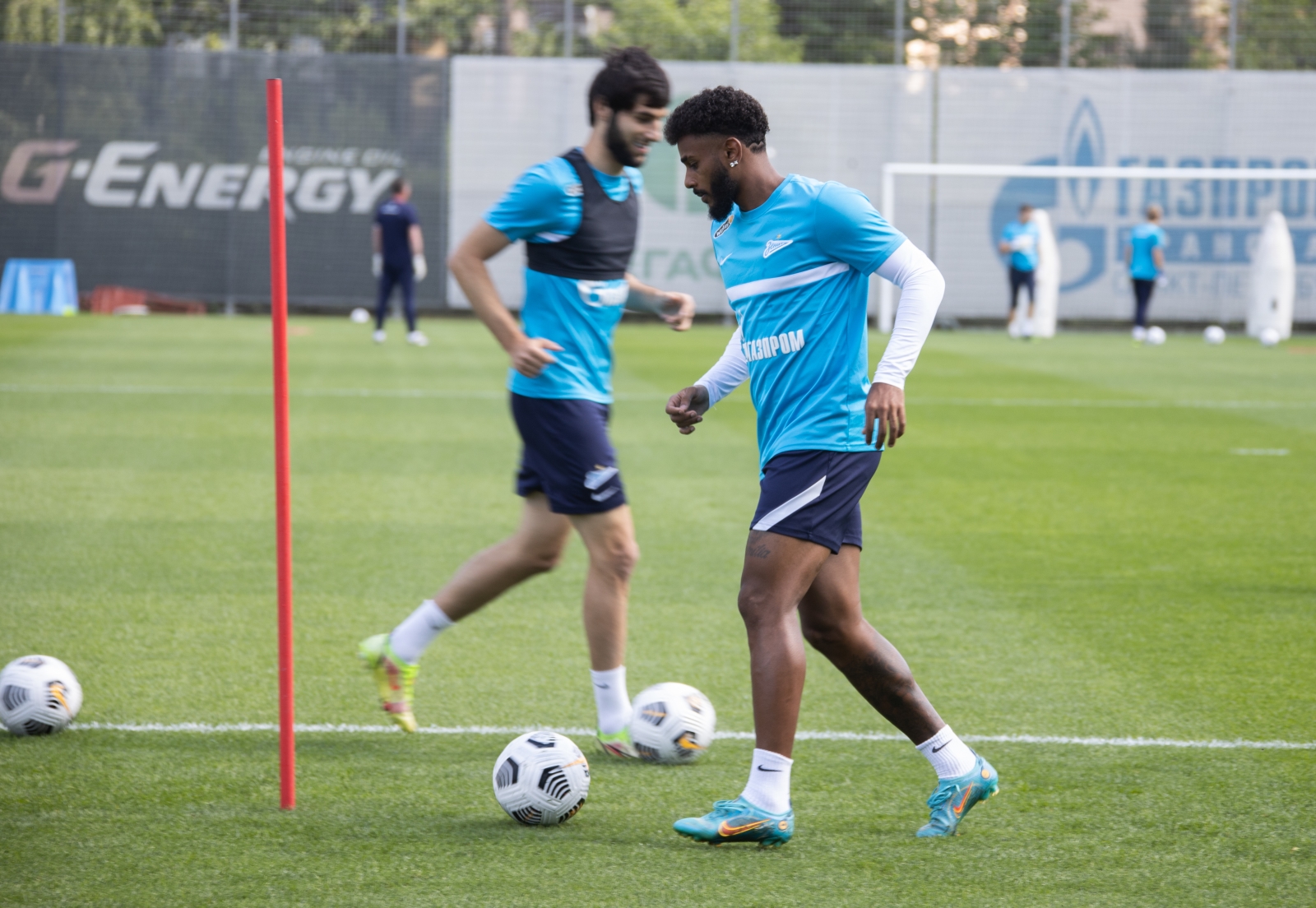 Tренировка «Зенита» перед матчем с «Химками»