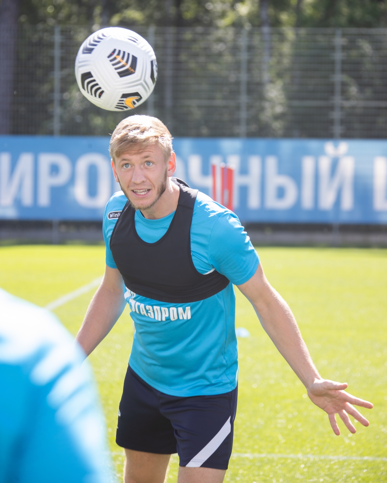 Tренировка «Зенита» перед матчем с «Химками»