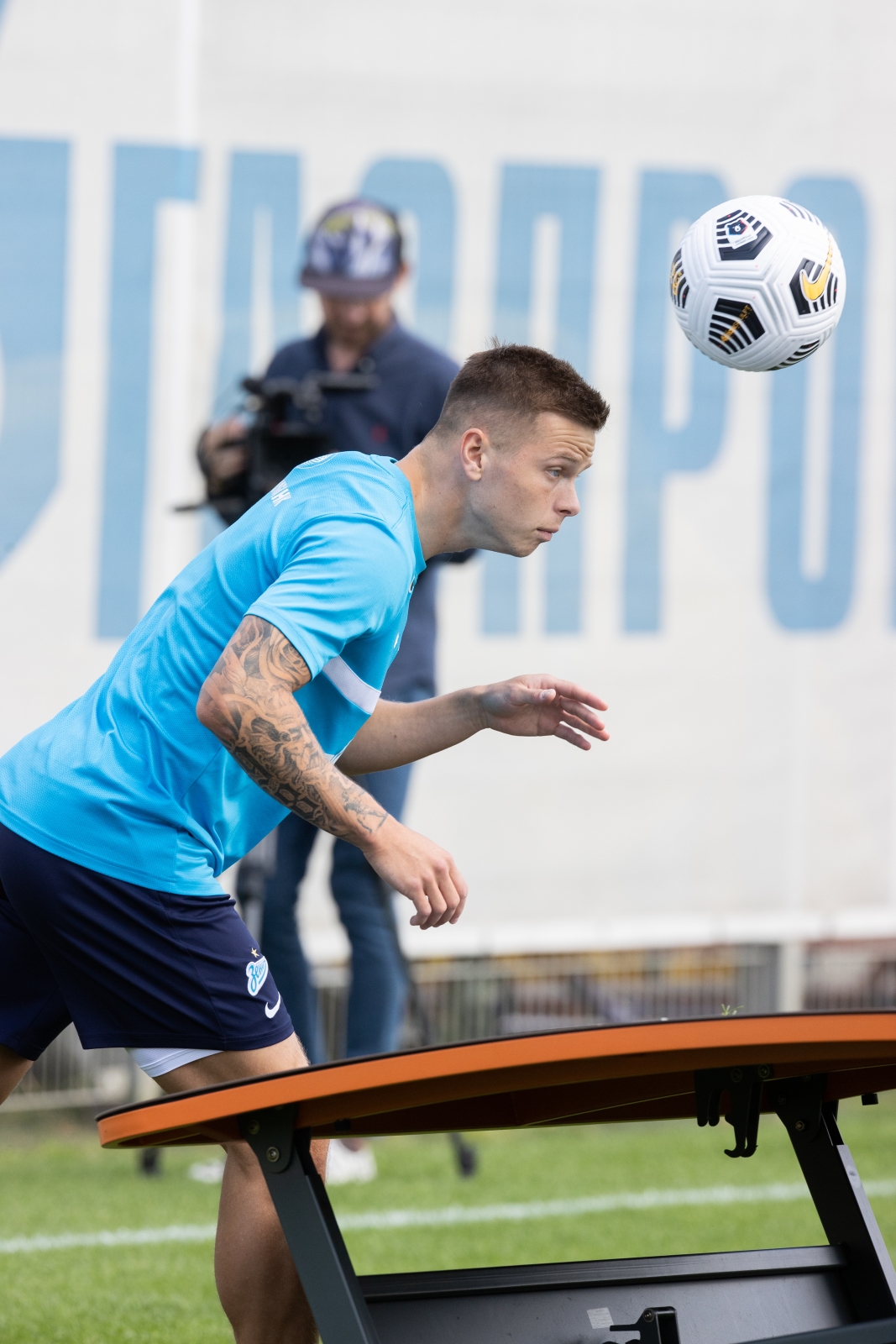 Tренировка «Зенита» перед матчем с «Химками»