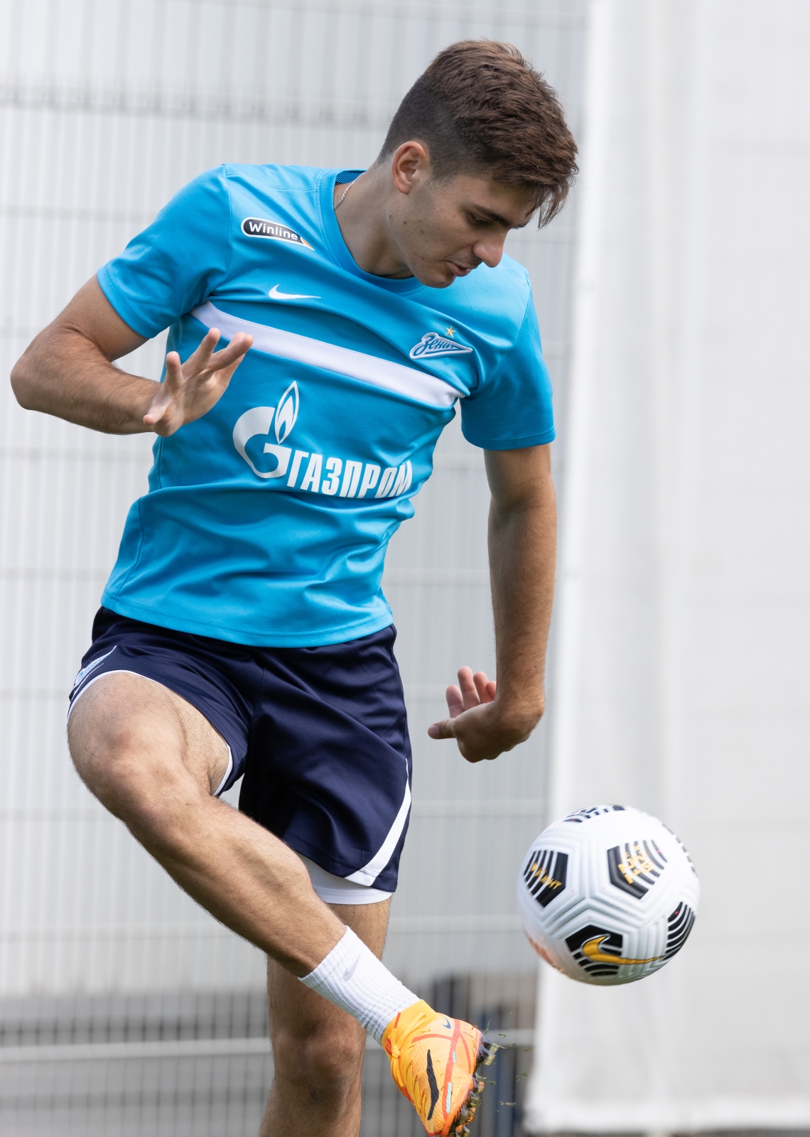 Tренировка «Зенита» перед матчем с «Химками»