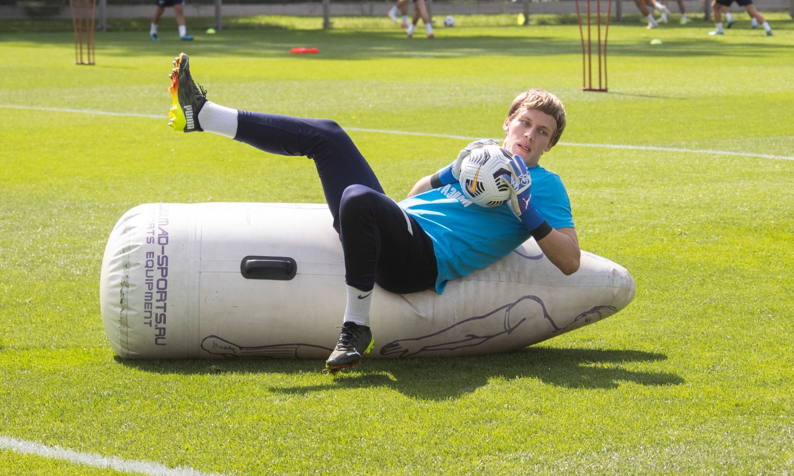 Tренировка «Зенита» перед матчем с «Химками»