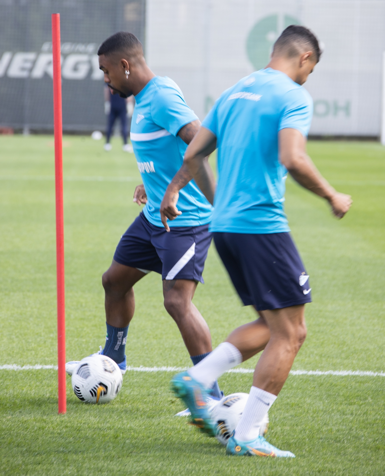 Tренировка «Зенита» перед матчем с «Химками»