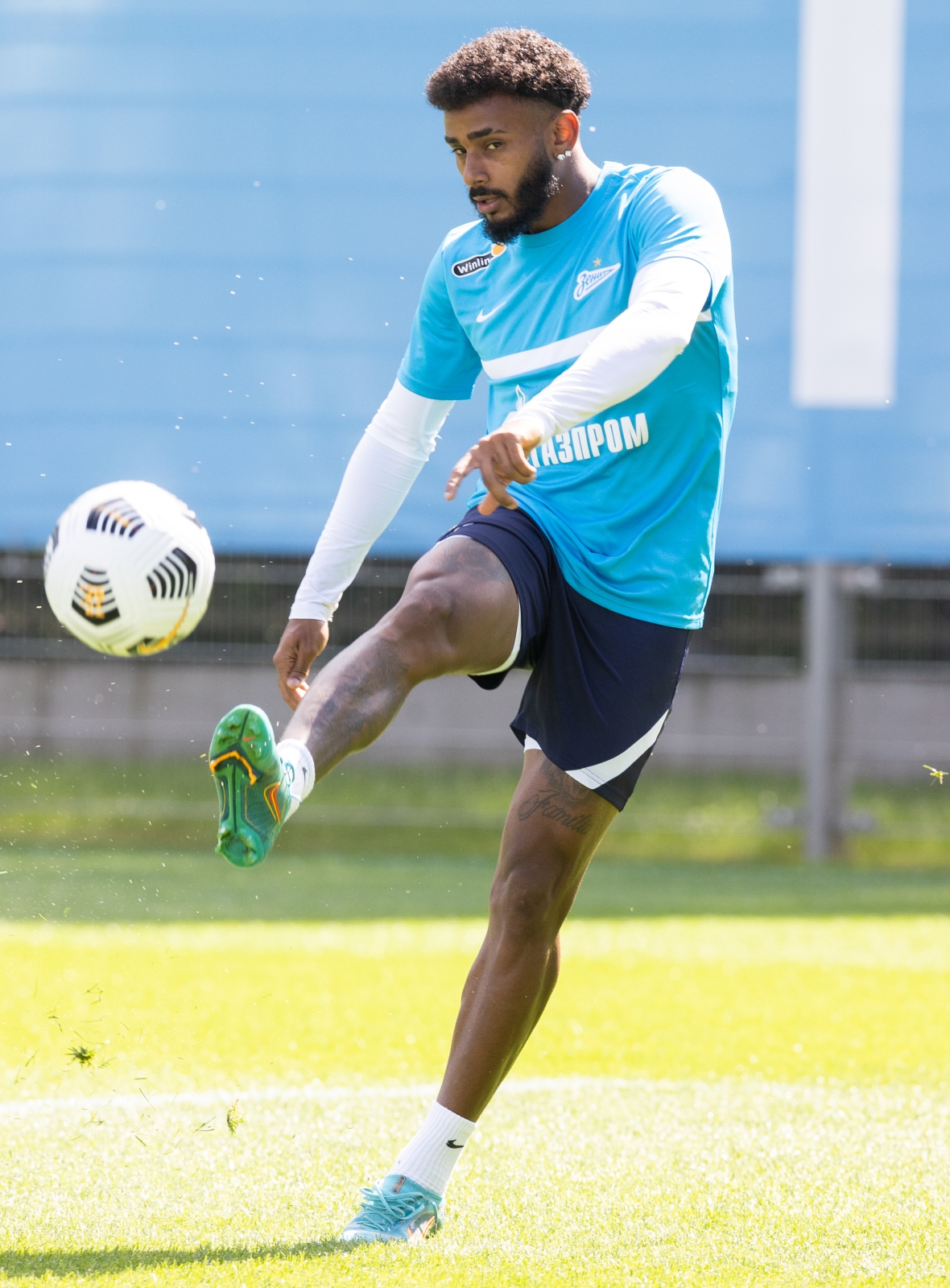 Tренировка «Зенита» перед матчем с «Химками»