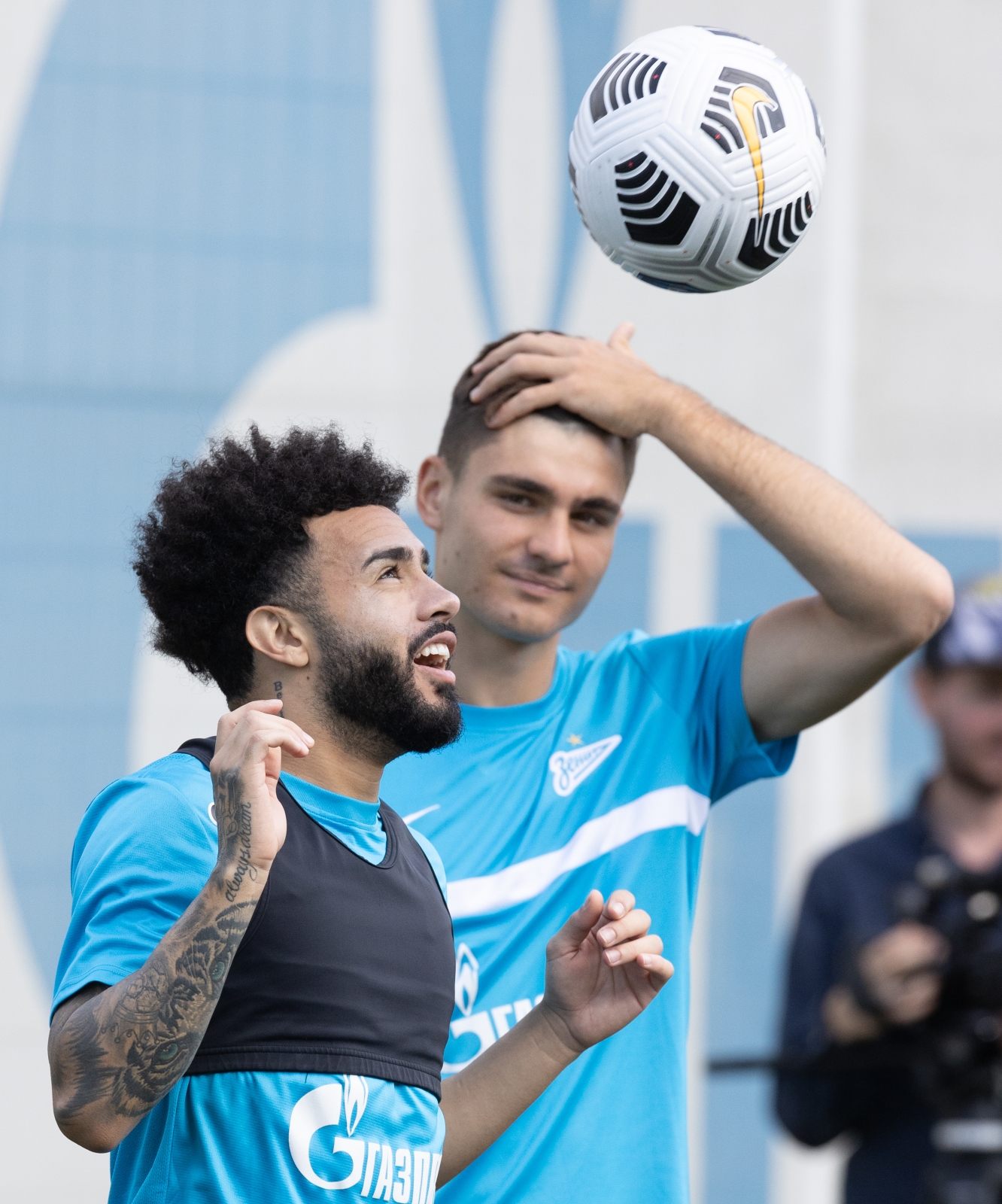 Tренировка «Зенита» перед матчем с «Химками»