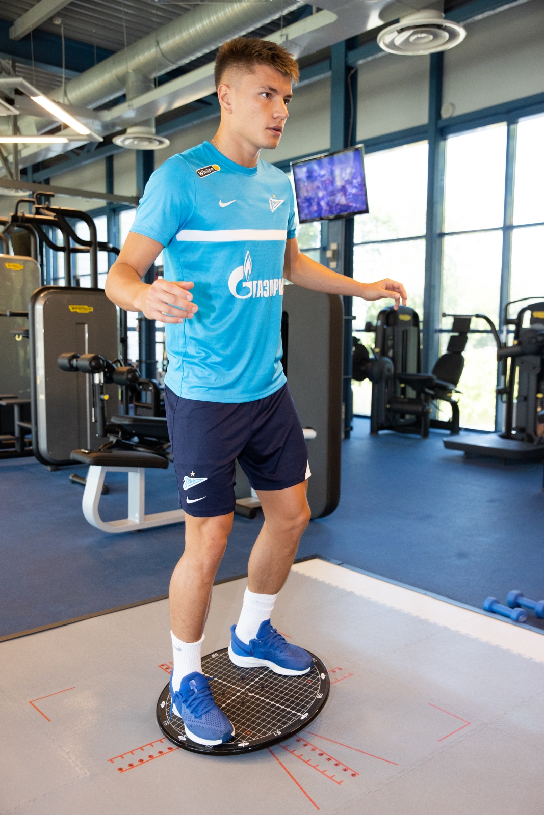 Tренировка «Зенита» перед матчем с «Химками»