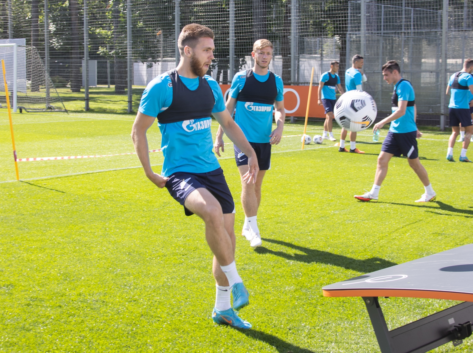 Tренировка «Зенита» перед матчем с «Химками»