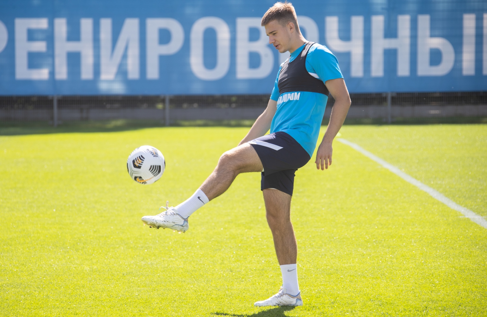 Tренировка «Зенита» перед матчем с «Химками»