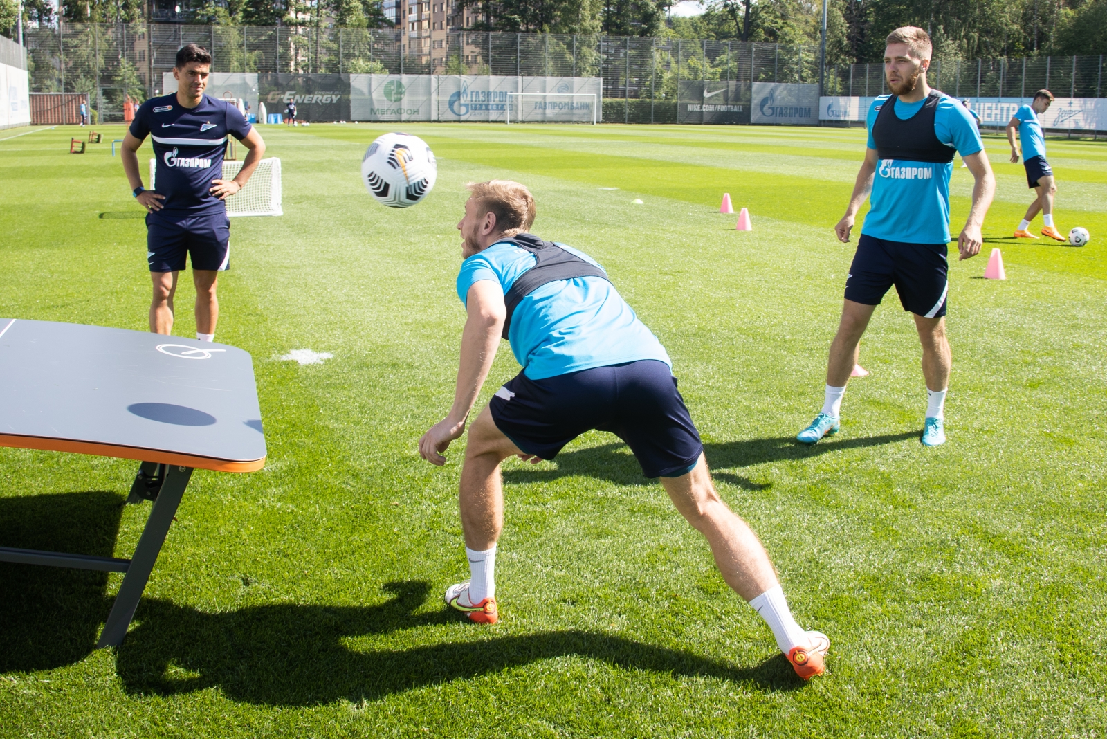 Tренировка «Зенита» перед матчем с «Химками»